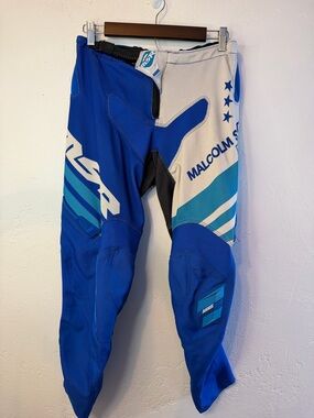 Malcolm Smith Men's Blue Motocross Pants